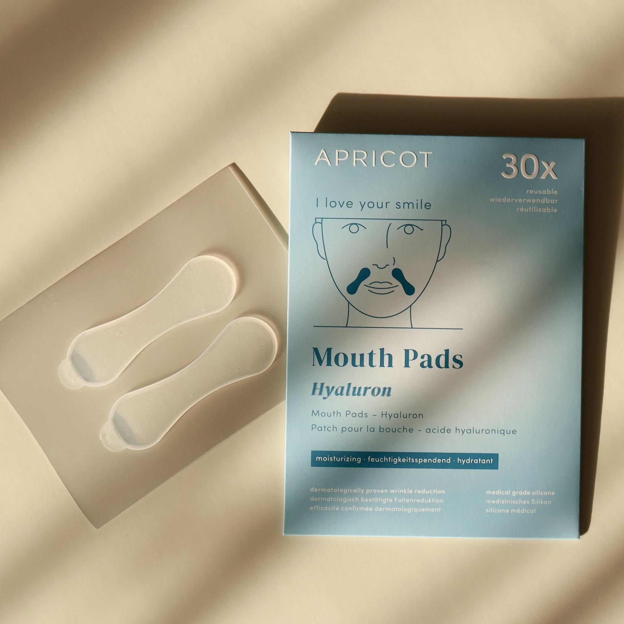 APRICOT  Wiederverwendbare Mund Pads mit Hyaluron 