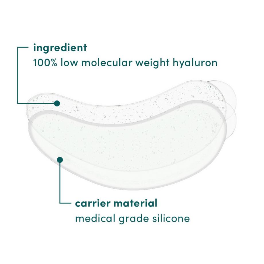 APRICOT  Wiederverwendbare Augen Pads mit Hyaluron 