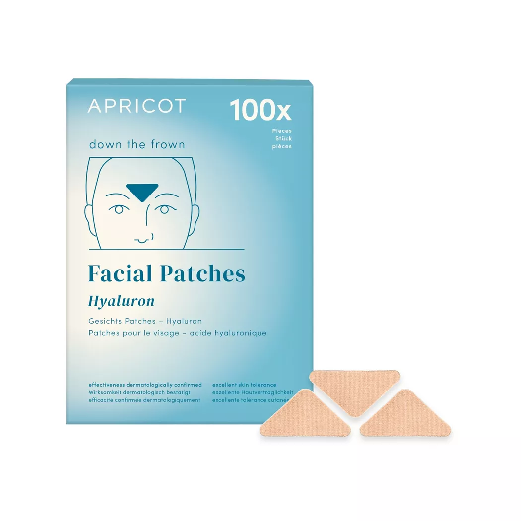 Apricot Facial Patches Hyaluron beige 100 St Pflaster 2