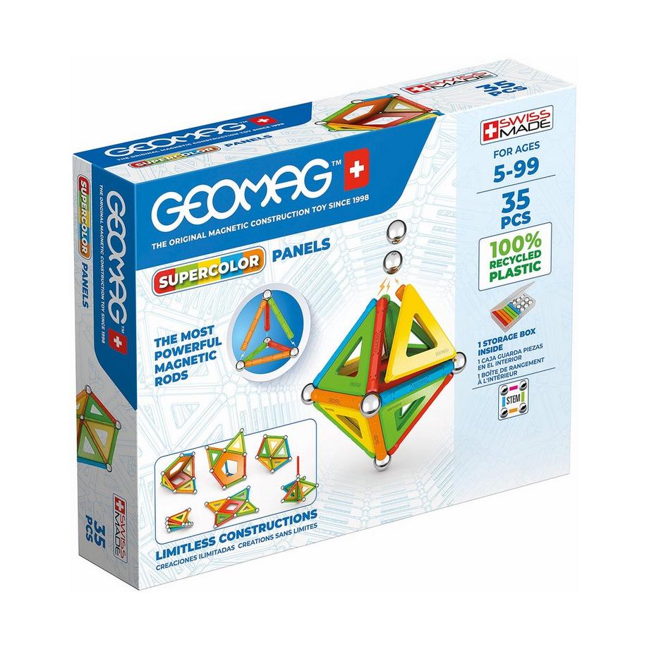 Geomag  Green Line Supercolor, 35 pezzi 