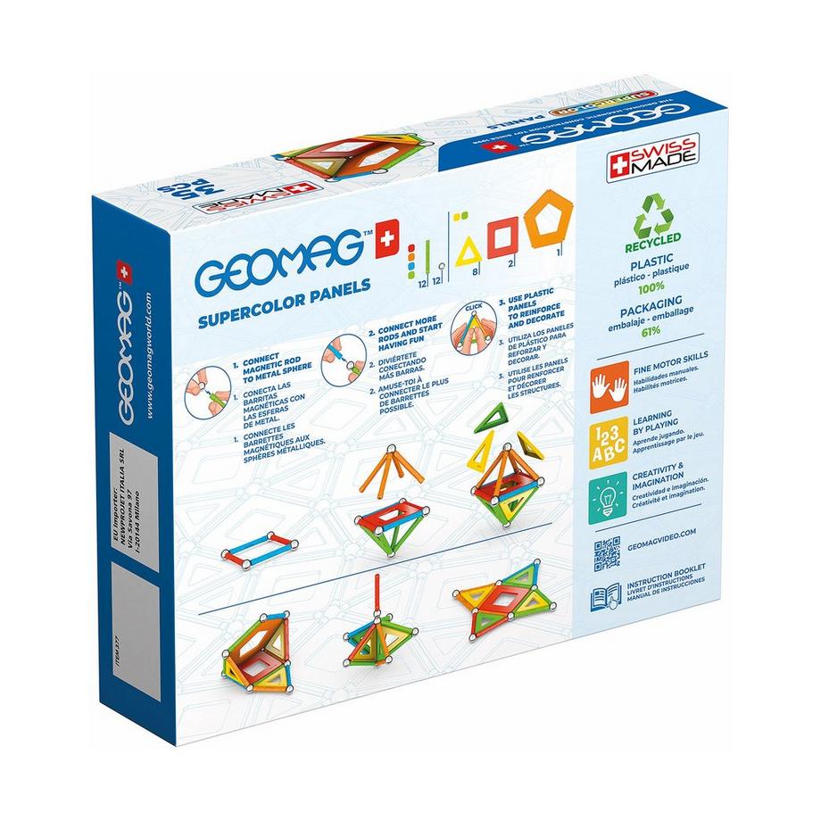 Geomag  Green Line Supercolor, 35 pezzi 