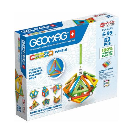 Geomag  Green Line Supercolor, 52 pièces 