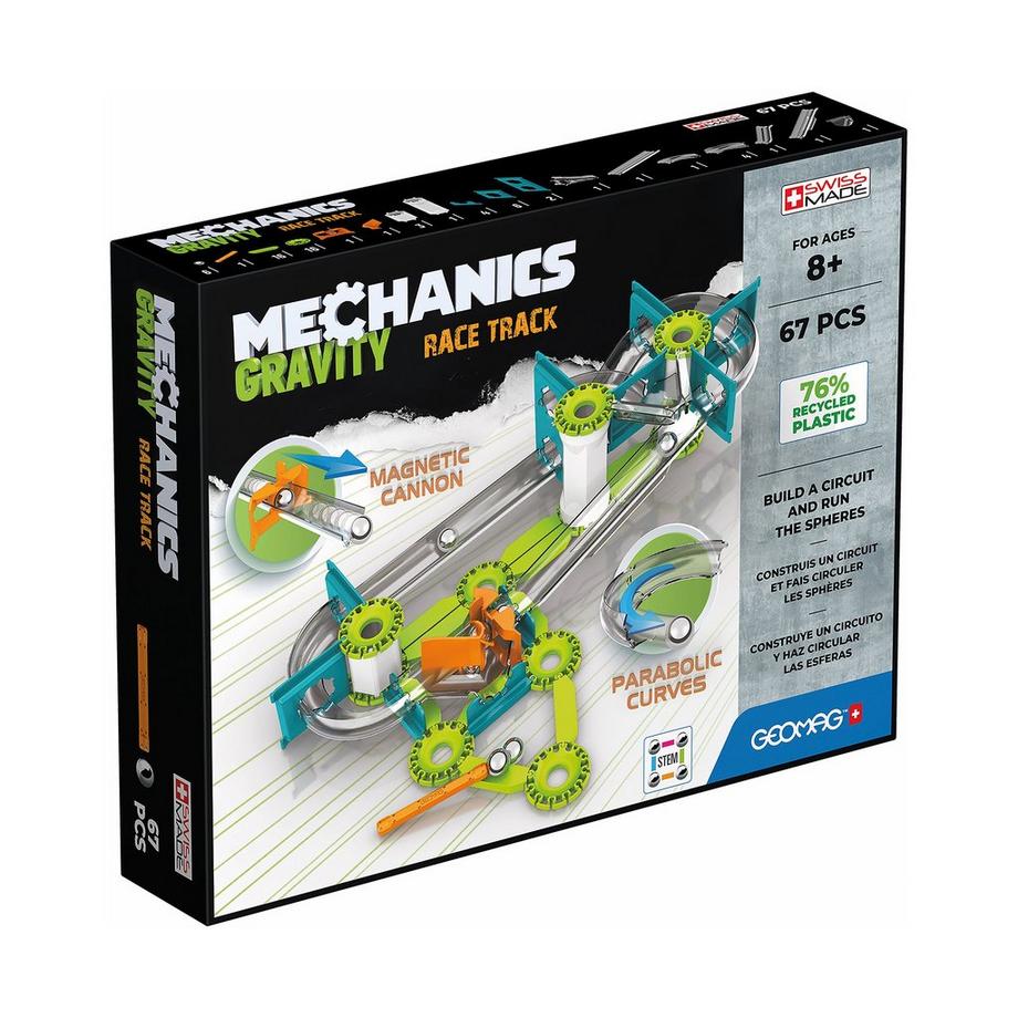 Geomag  Mechanics Gravity Piste de course, 67 pièces 