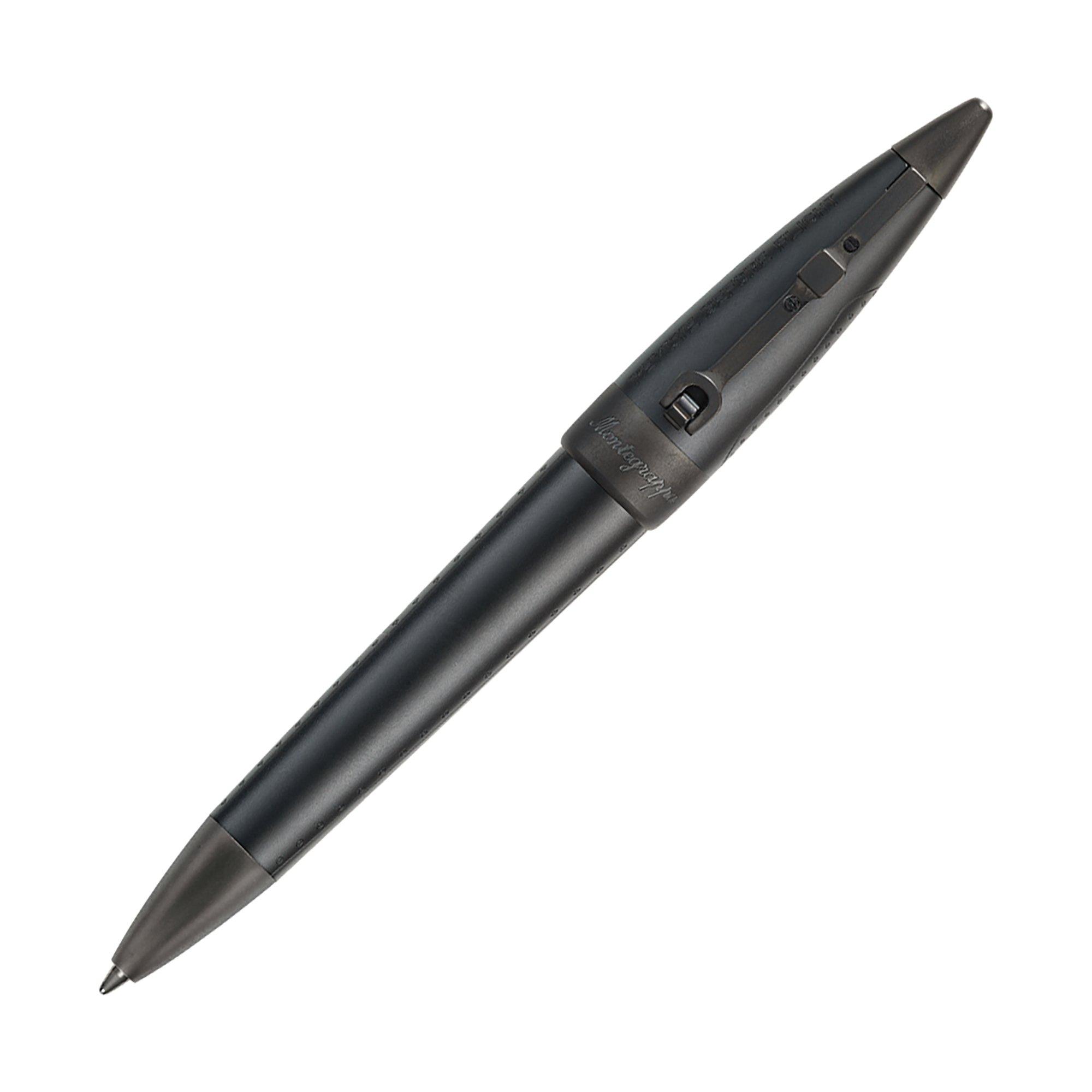 Image of Montegrappa Kugelschreiber Aviator All-Black Flying Ace - 1 pezzo