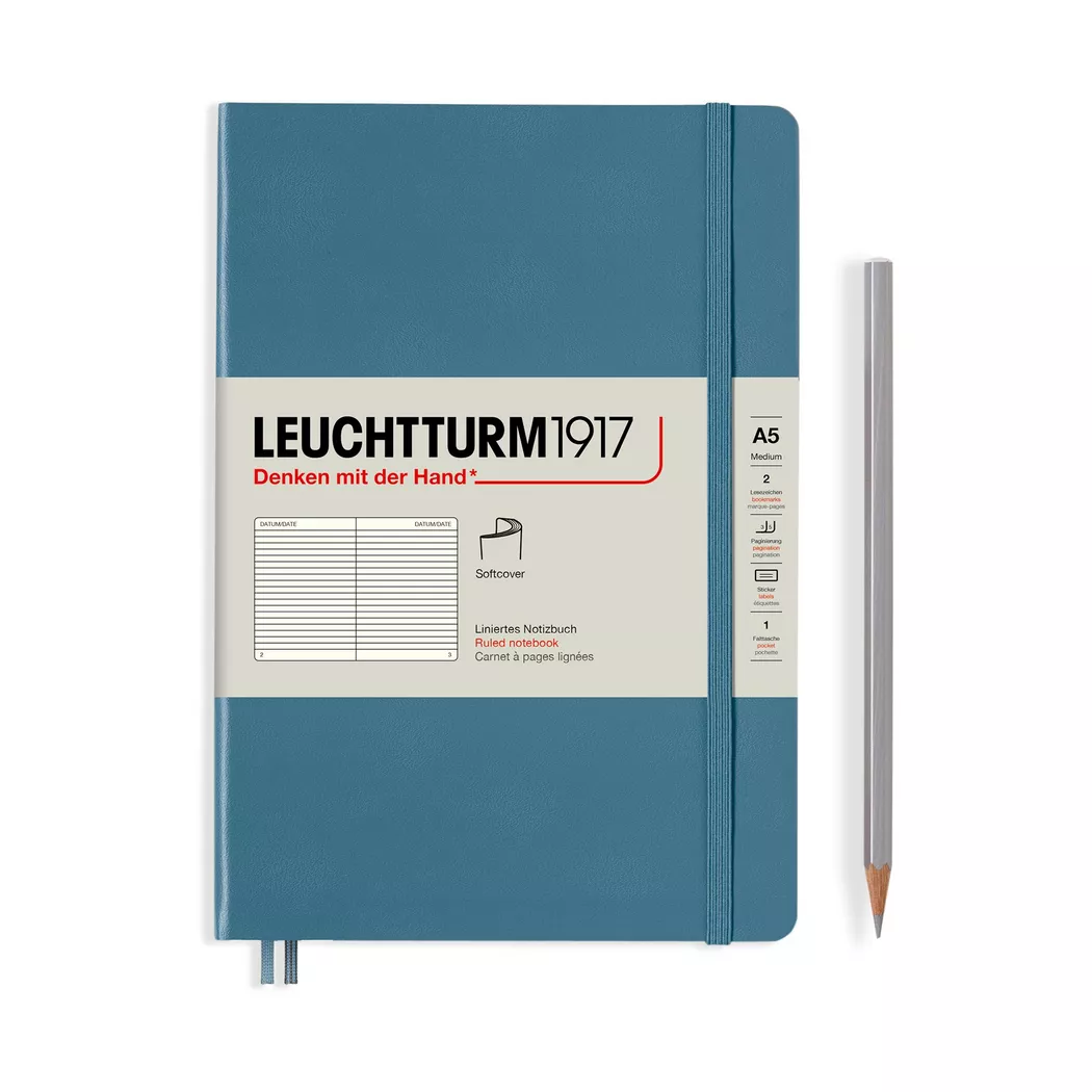 Leuchtturm1917 Notebook A5 Cyan-Blue 2