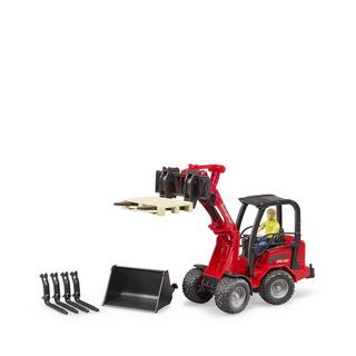 bruder  Chargeur agricole Schäffer 2630 avec figure et accessoires 
