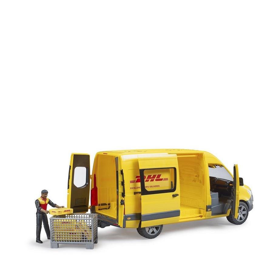 bruder  Mercedes Benz Sprinter DHL avec chauffeur 