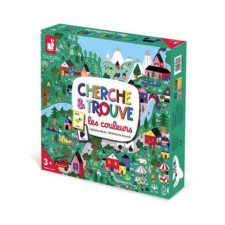 Janod  Jeu cherche et trouve les couleurs, Francese 