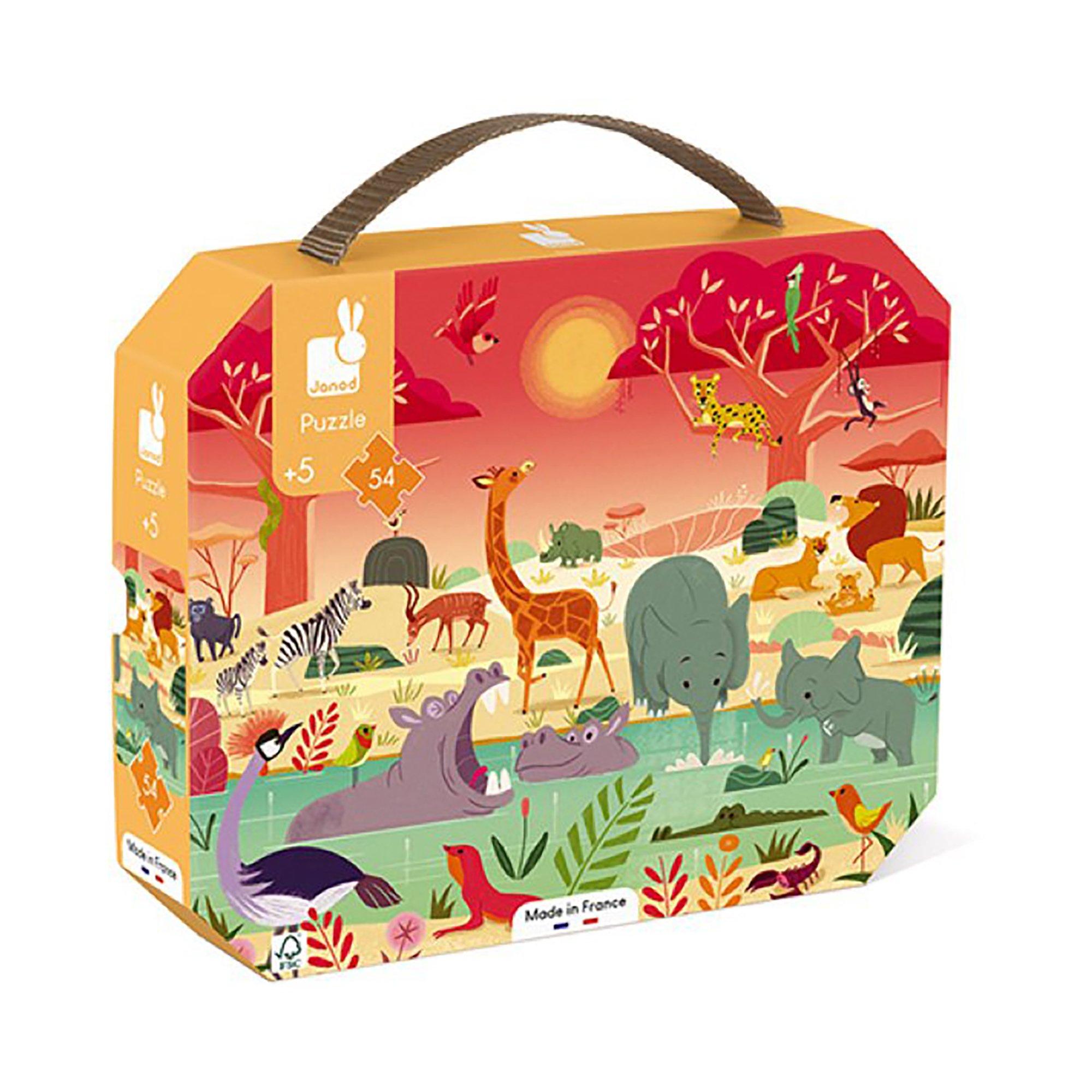 Image of Puzzle Tier-Nationalpark Multicolor