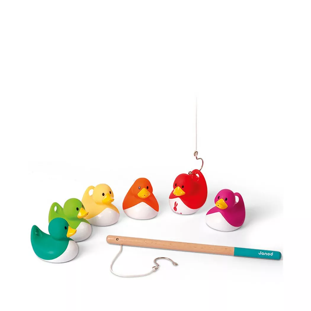 Janod Ducky Fishing Game Multicolor 2