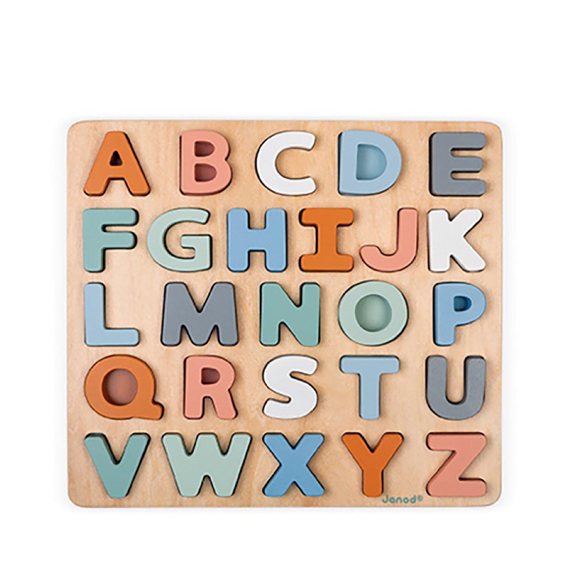 Janod  Dolce bozzolo - alfabeto puzzle 