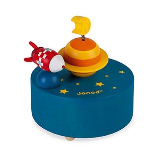 Janod  Spieldose Rakete mit Musik 