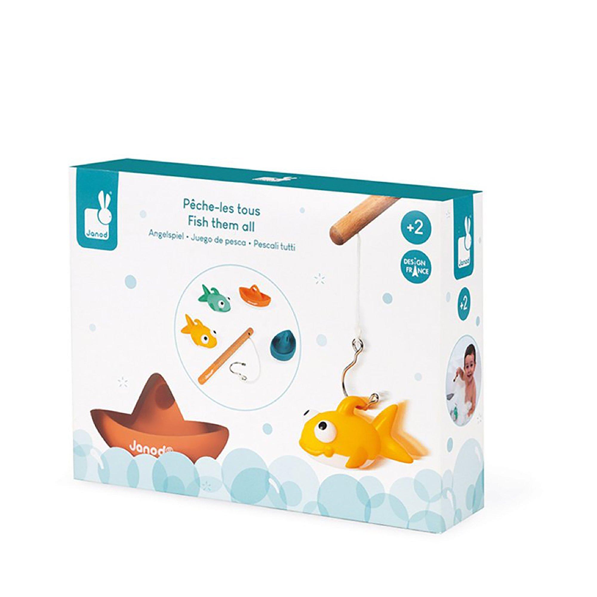 Janod  Badeangelspiel Fische und Boote 