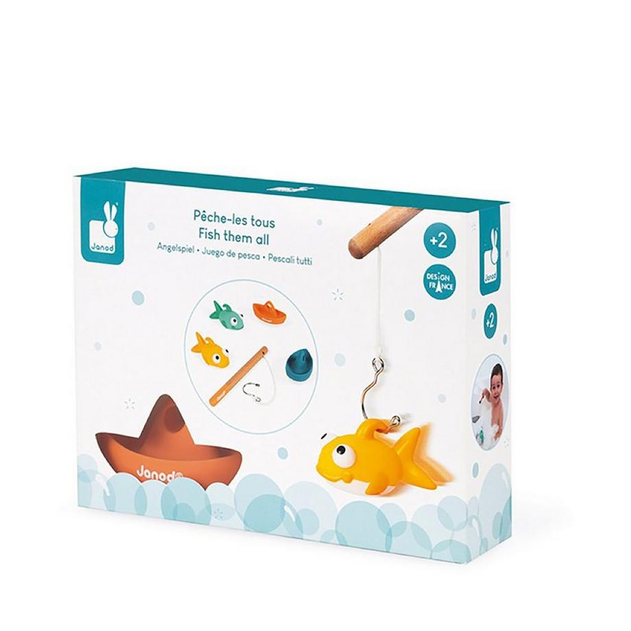 Janod  Badeangelspiel Fische und Boote 