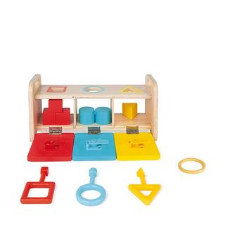 Janod  Schlüsselbox mit 3 Schlüssel 