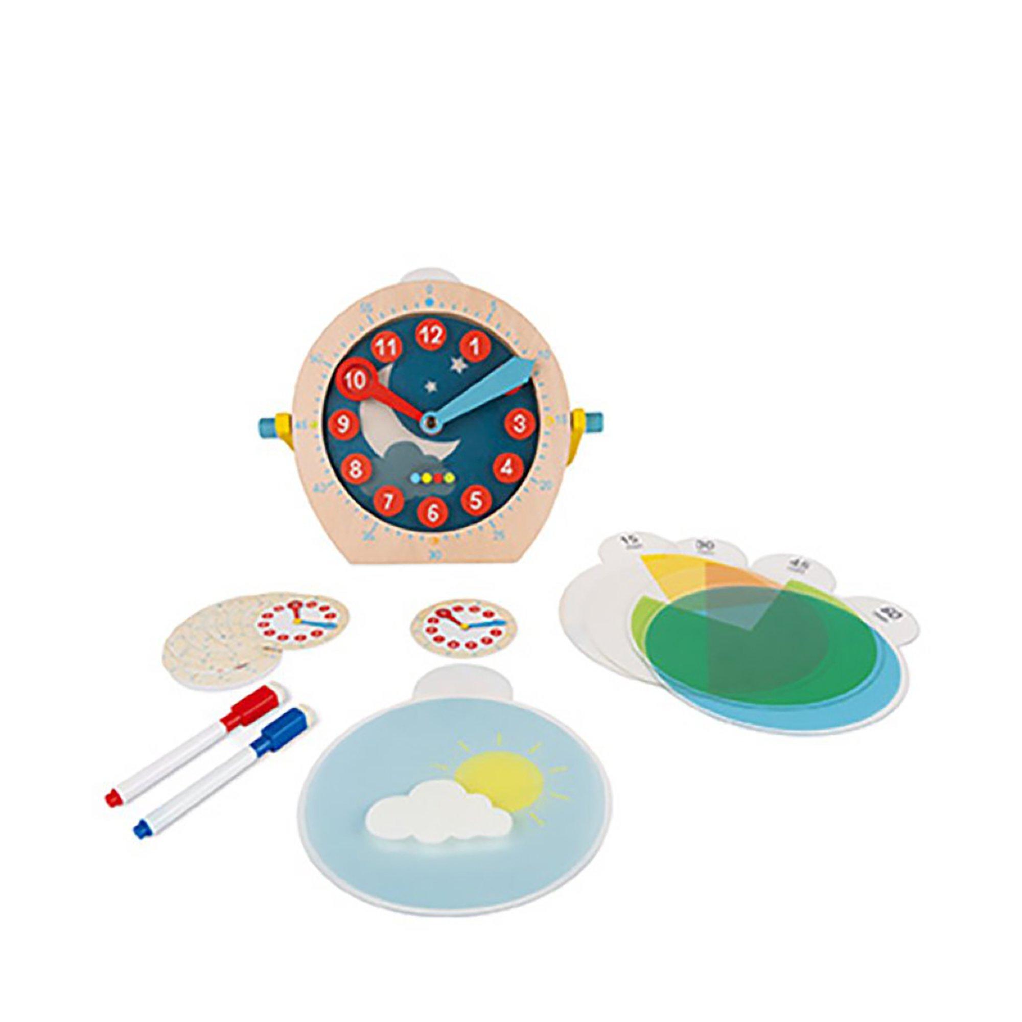 Image of Uhr mit Karten zum einschieben Multicolor