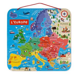 Janod  Magnetische Karte Europa 