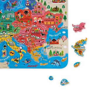 Janod  Magnetische Karte Europa 