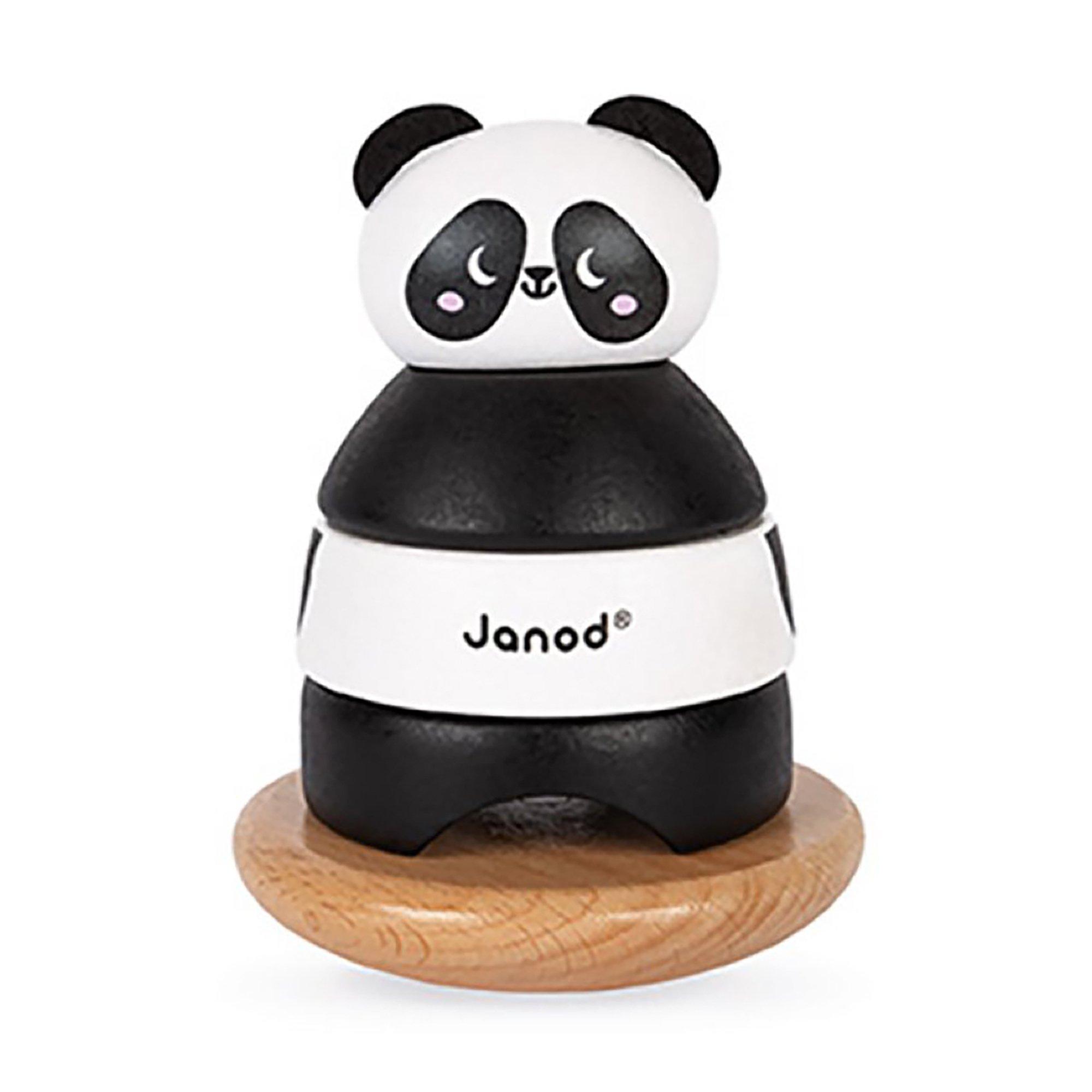 Image of Steh-Auf-Männchen Panda Multicolor
