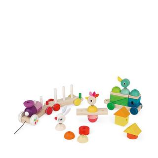 Janod  Il grande treno colorato di Zigolo 