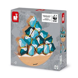 Janod  WWF Jeu basculo manchots 