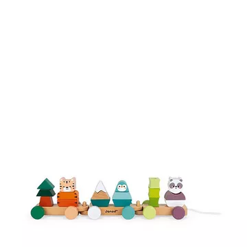 WWF Zigolo Train avec 3 animaux