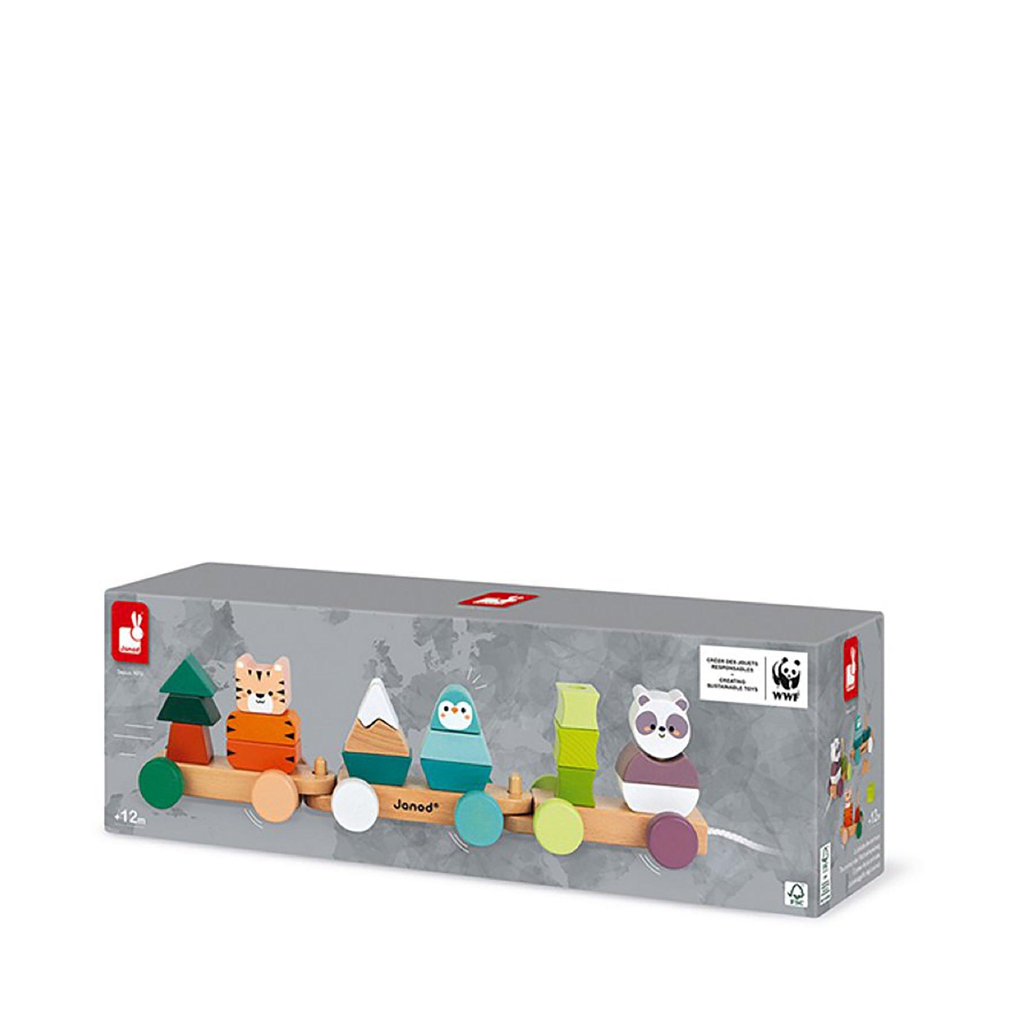 Janod  WWF Zigolo Zug mit 3 Tieren 