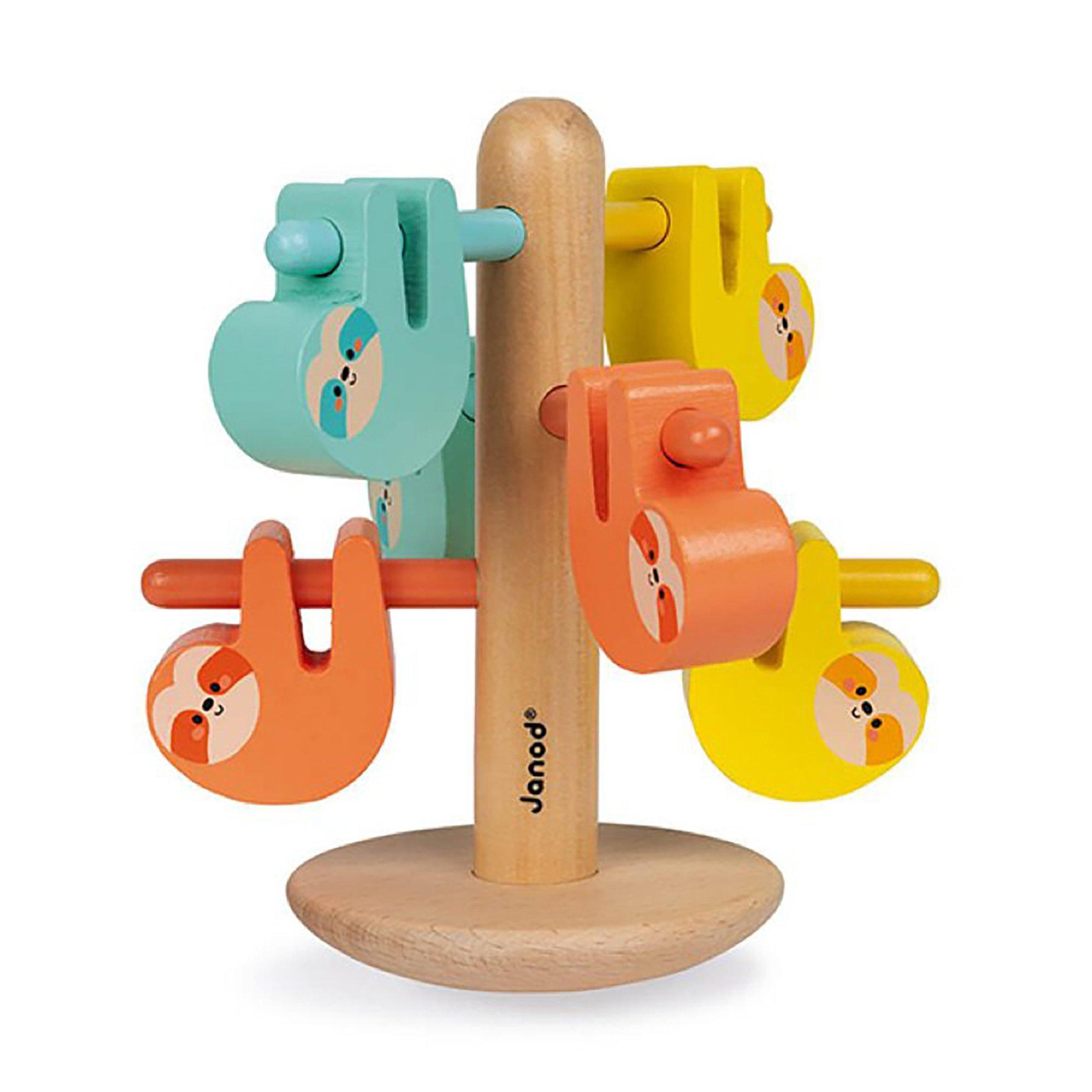 Image of WWF Stapelspiel Faultier Multicolor