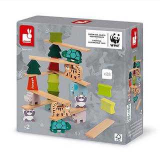 Janod  WWF animali e alberi impilamento gioco 