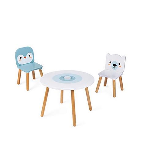 Janod  Table et 2 chaises Polar 