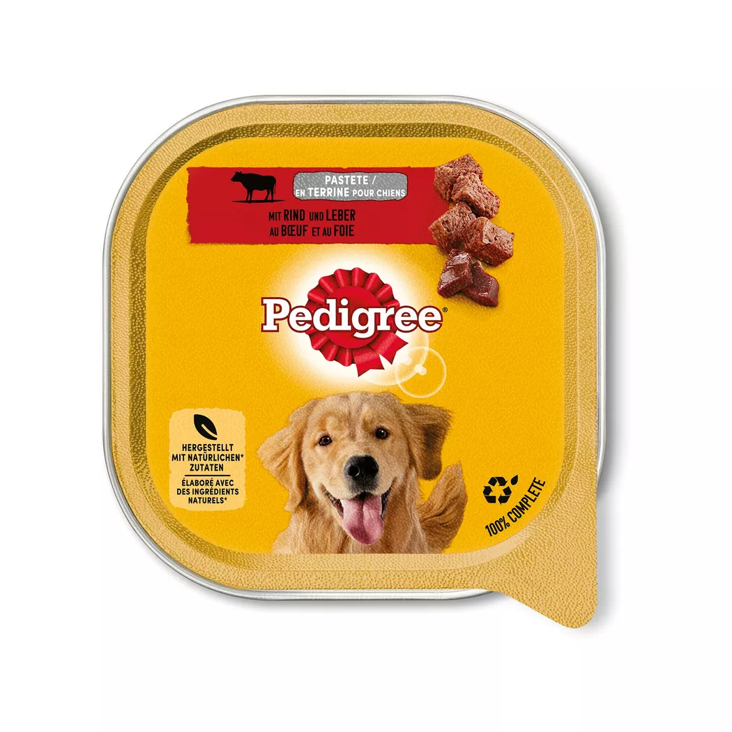 Pedigree -  Adult in Terrine mit Rind Schale 300g, 300 g