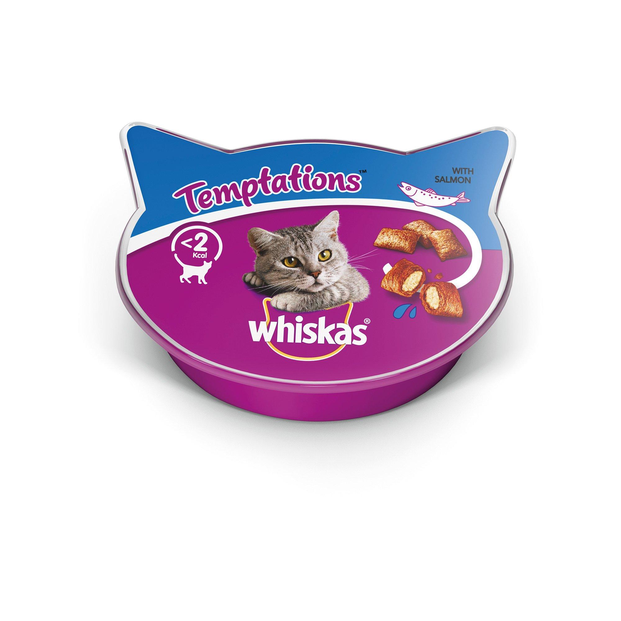 whiskas Whiskas Temptations mit Lachs 60g online kaufen MANOR