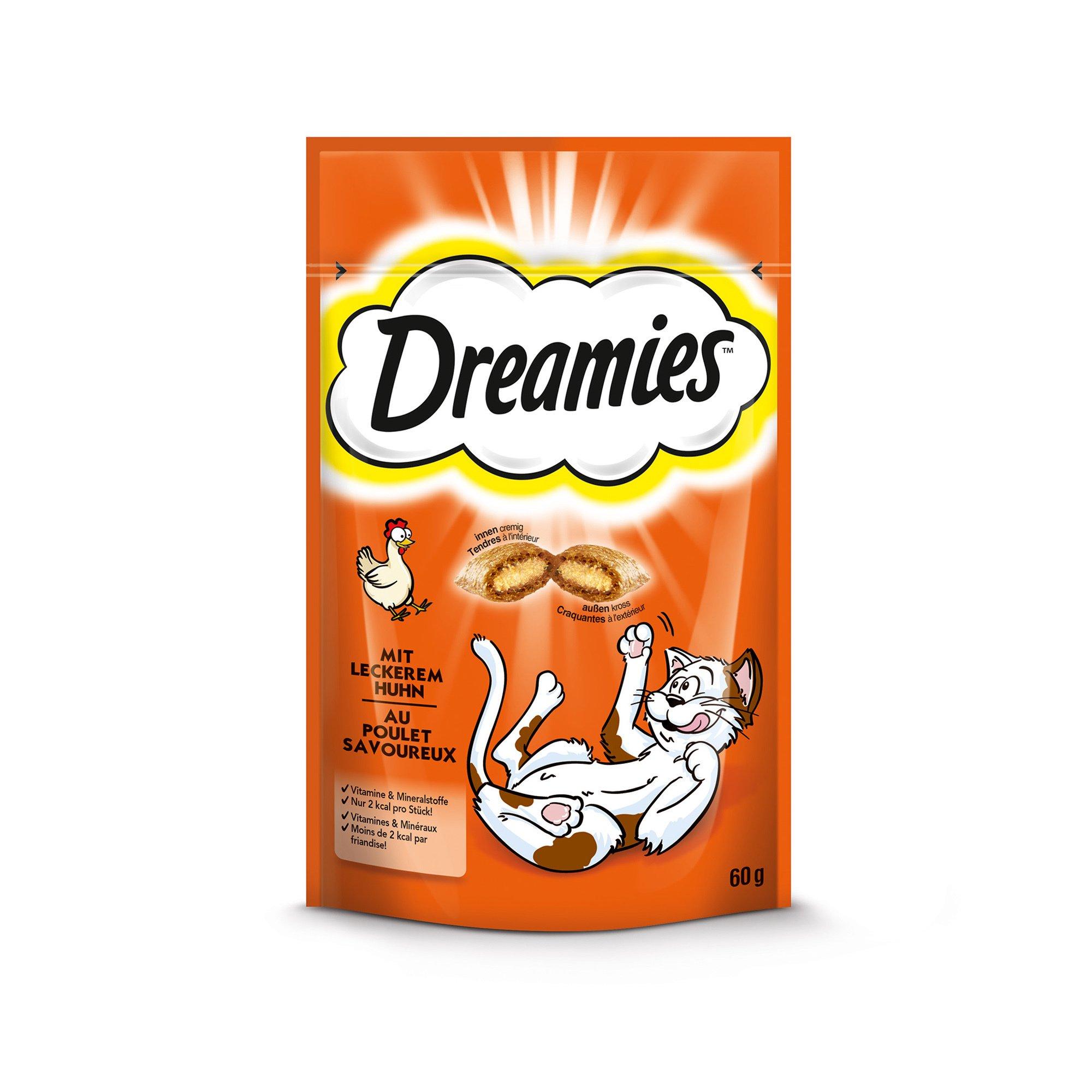 Dreamies  Dreamies au poulet 60g 