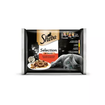 Sheba Selection in Sauce 4x85g