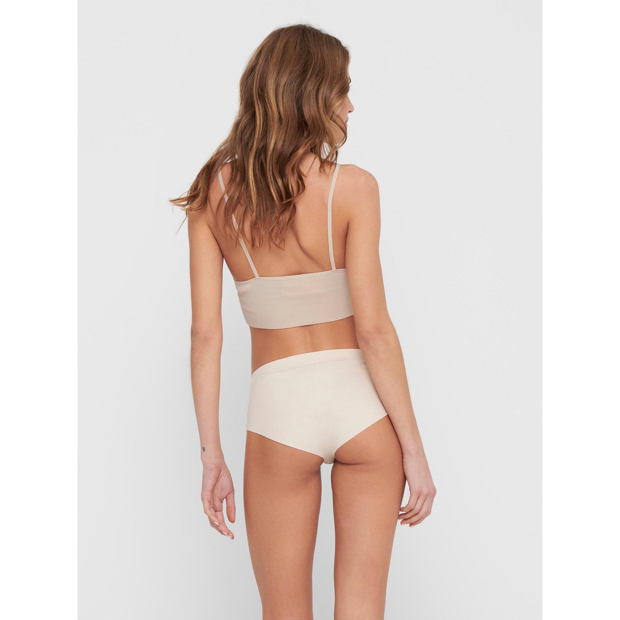 Only Lingerie Vicky Rib Seamless Bralette  