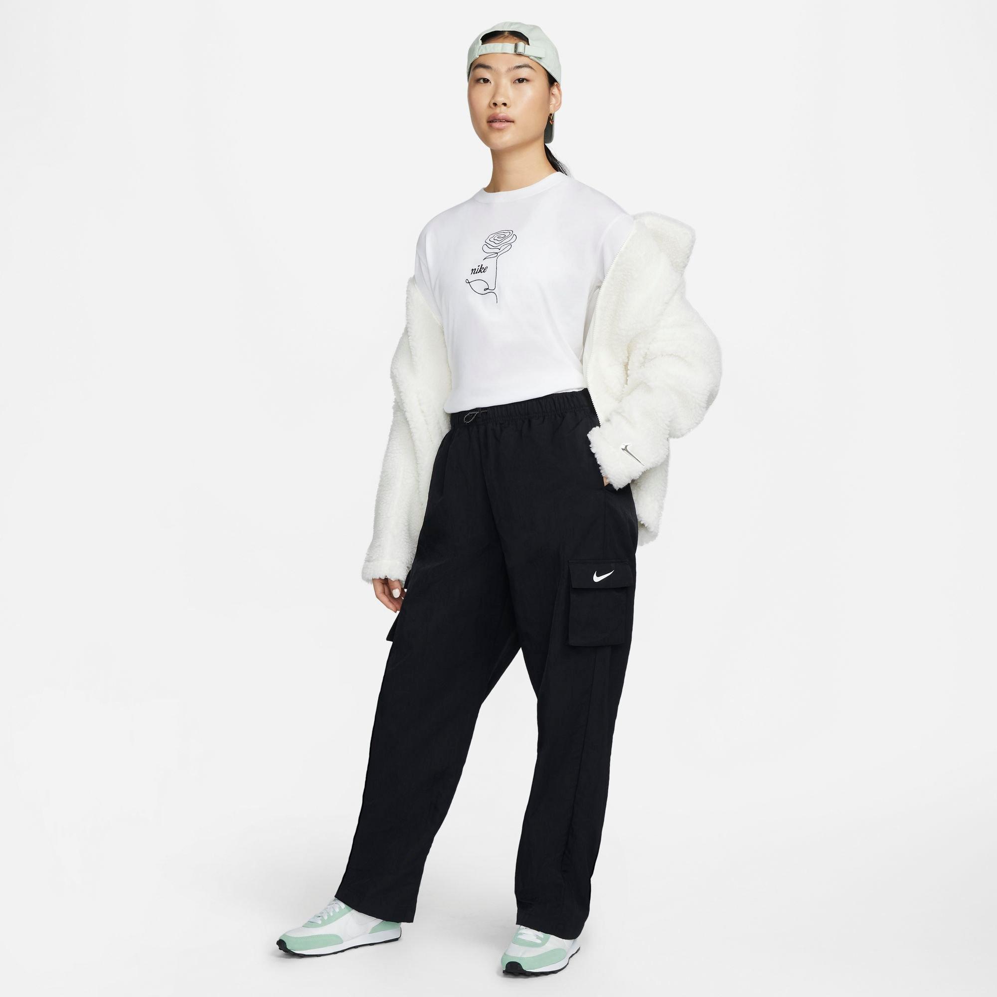 NIKE W NSW ESSNTL WVN HR PNT CARGO Pantalon de survêtement 