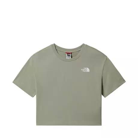 THE NORTH FACE Simple Dome Cropped T-Shirt Mint