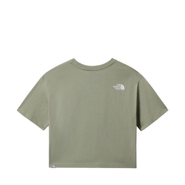 THE NORTH FACE Simple Dome Cropped T-Shirt Mint