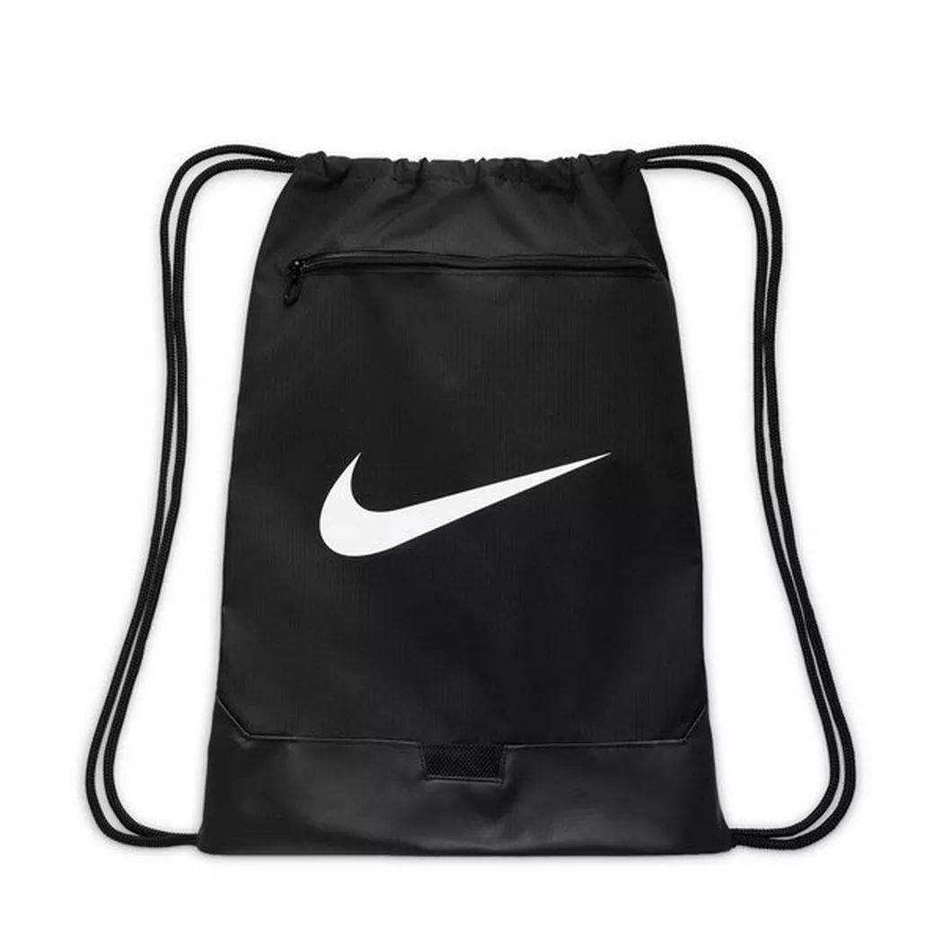 Nike Sac à Cordon Brasilia 9.5 18l Black / Black / White One Size unisex