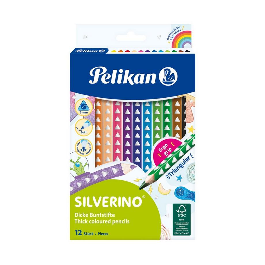 Pelikan Matitone colorate\n Silverino 