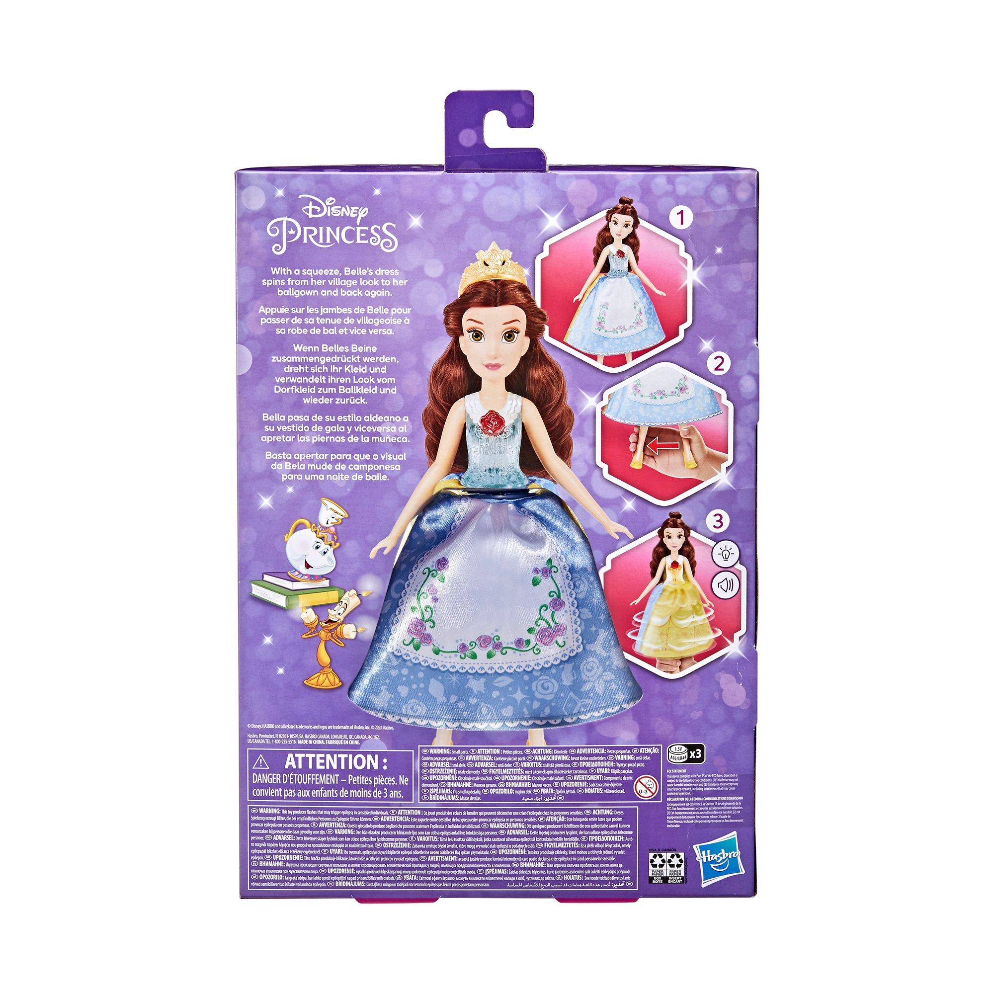 Hasbro  Disney Prinzessin Zauberkleid Belle 