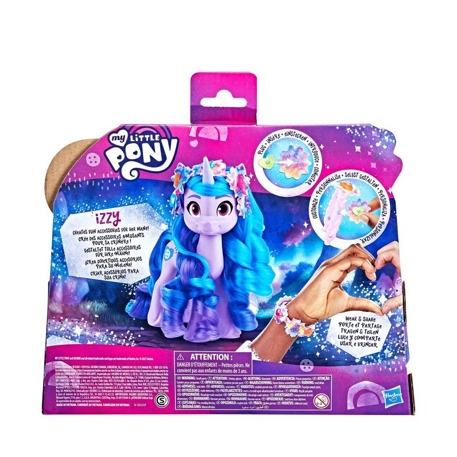 Hasbro  My Little Pony A New Generation Magische Einhornstyles Izzy Moonbow 