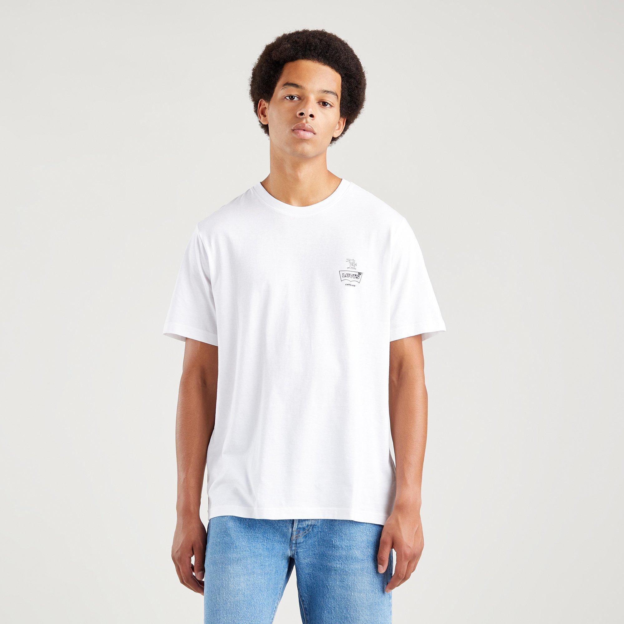 Levi's Herren Relaxed Fit T-Shirt – Kurzarm, Weiches Jersey, Poster Logo, Lässiger Streetwear-Style