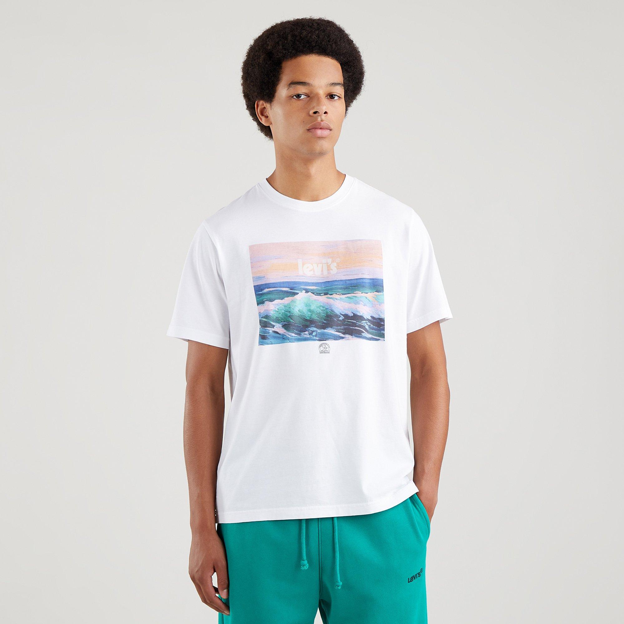 T-Shirt Uomo Levi's SS Relaxed Fit, Archive Sport Prep E, Morbida E Leggera, Vestibilità Comoda, Originale - 2