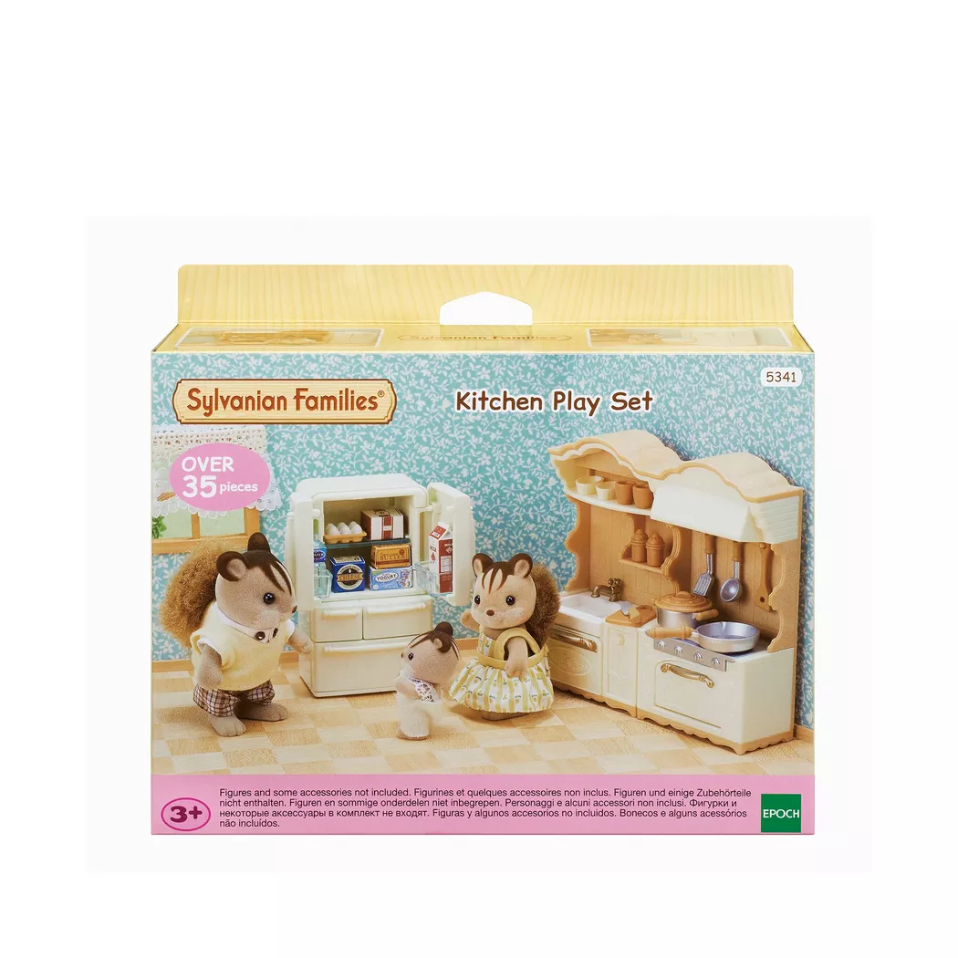 Sylvanian Families - Landhaus Küche mit Kühlschrank, Multicolor