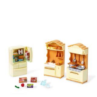 Sylvanian Families  Cucina rustica con frigorifero 