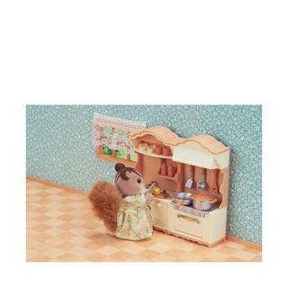 Sylvanian Families  Cucina rustica con frigorifero 