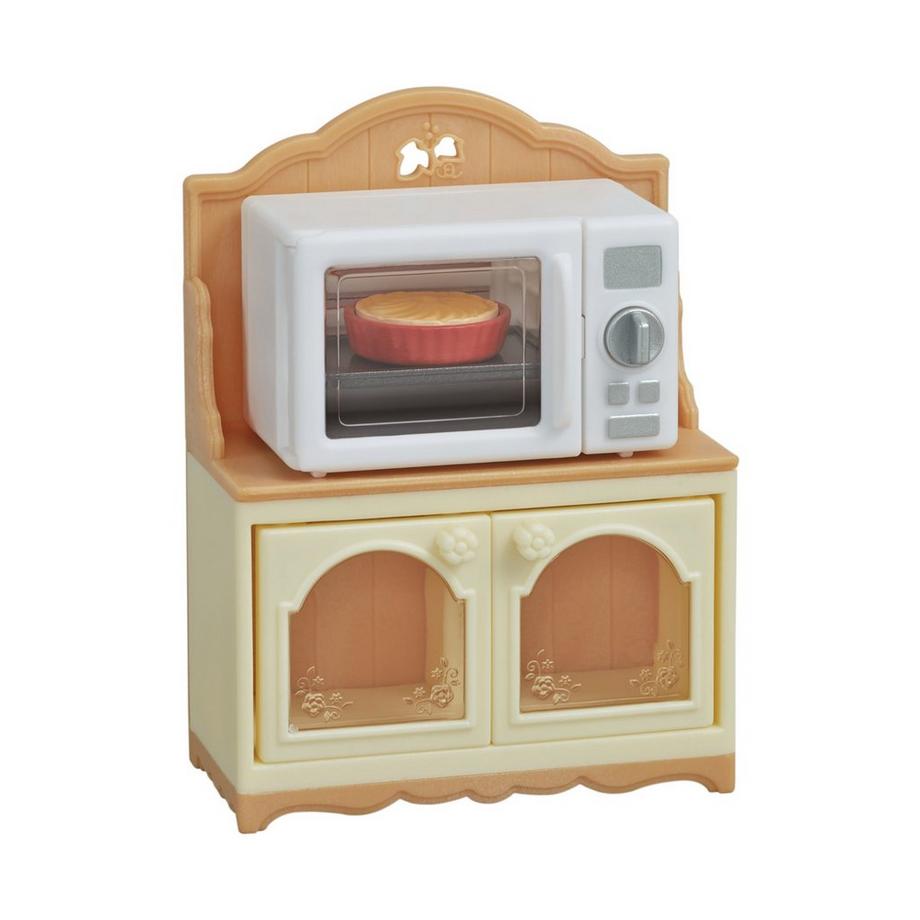 Sylvanian Families  Placard avec micro-ondes 