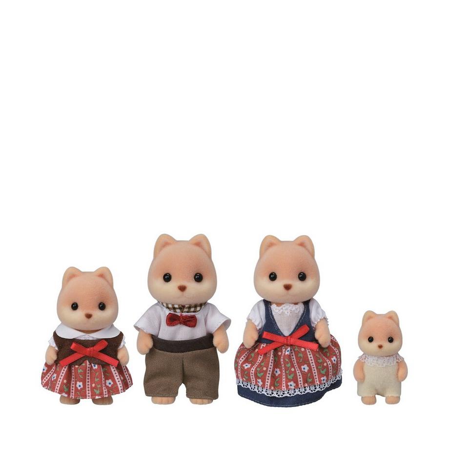 Sylvanian Families  Cani caramello Famiglia 