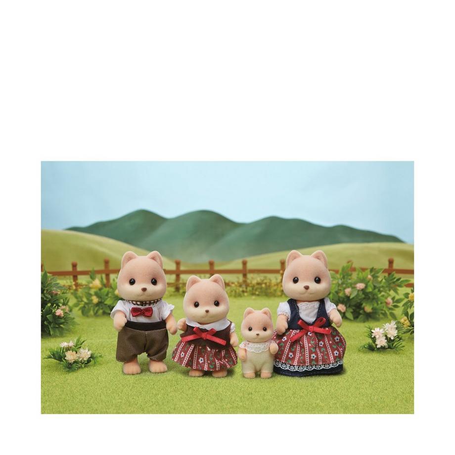 Sylvanian Families  Cani caramello Famiglia 